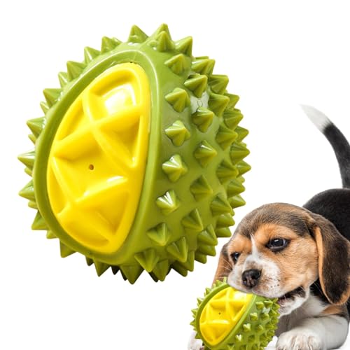 FOUNCY Durian Hundespielzeug aus Gummi, Kauspielzeug, Kauspielzeug für Hunde, Welpen, lindert Langeweile und Unterhaltung von FOUNCY