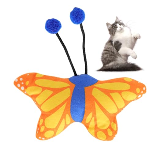 FOUNCY Katzenminze-Spielzeug für Indoor-Katzen, kuscheliges Katzenspielzeug, Anti-Biss, robust, schöne Katzenminze, bequemes Plüsch-Katzenspielzeug für Haustiergeschenke von FOUNCY