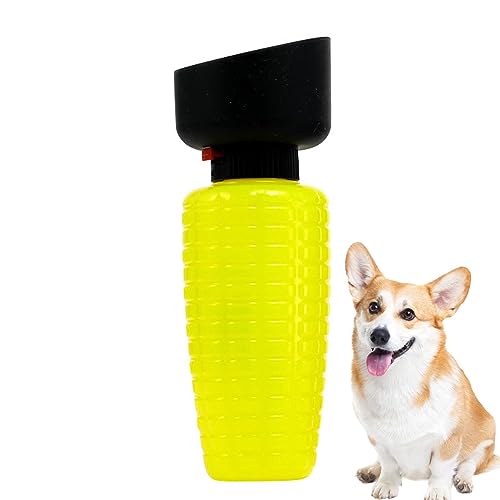 Tragbarer Wasserbecher für Hunde, 600 ml Trinkwasserflasche, Haustierfütterung, Trinkzubehör für Katzen, Hunde und andere Kleintiere Founcy von FOUNCY