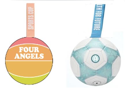 FOUR ANGELS Interaktives Hundespielzeug, 67 mm, Rollball mit 2 Plüschhüllen, Schnellladekabel, Orange (241219TwoCovers) von FOUR ANGELS