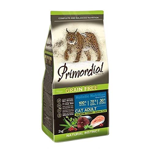 Primordial Katze Grain Free Adult Salmone-TONNO 2kg von FOXCUP