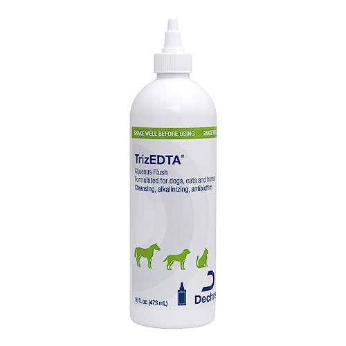 TrizEDTA Wasserspülung für Hunde, Katzen und Pferde, 473 ml von FOXCUP