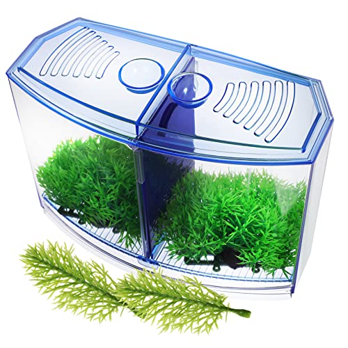 FRCOLOR 1 Satz Fischbecken aus Kunststoff künstliche kunstpflanze Lebende Aquarienpflanzen Süßwasser -Aquarium Mini-Aquarium Betta-Fischpflanzen Wasserpflanzen Käfig von FRCOLOR