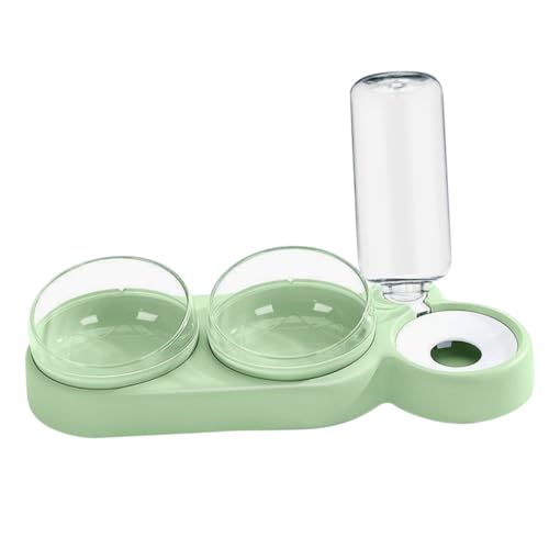 FRCOLOR 1 Satz Hundenapf Katzennapf Doppelnapf auslaufsicherer Futternapf doppelter Katzenfutterautomat pet Feeder Dog Bowl Haustier Hundenäpfe Katzennäpfe Hund wassernapf von FRCOLOR