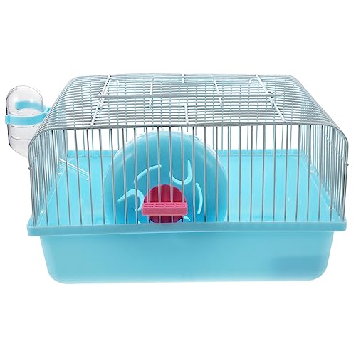 FRCOLOR 1 Satz Hamsterkäfig Haustierhaus Spielzeughamster Haustierzubehör Reisezubehör Outdoor-Hamsterkoffer Haustierkäfig Wanne Haustierkiste Hamsternest Papageienkäfig Reisen Plastik von FRCOLOR