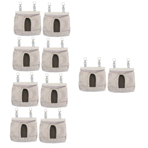 FRCOLOR 5sets Pet Feeder Meerschweinchen Fütterung Tasche Große Kapazität Lagerung Rack 2 Stücke * 5 von FRCOLOR