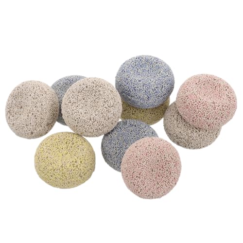 FRCOLOR 10St Filtermaterial für Aquarien Aquarium Aquarienfilter Zubehör für Aquarien Sieb Filterkugeln für Aquarien Wasserbiologische Bälle Haupt Bio-Ball Filterzubehör Keramikring Quarz von FRCOLOR