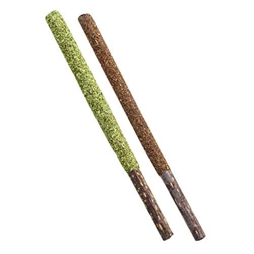 FRCOLOR 12St Katzenspielzeug Kauspielzeug zum Zahnen von Katzen Katzenminze-Sticks Spielzeuge Haustierzubehör Spielzeug zum Stressabbau essbar Snacks für Katzen Beißstock Polygonum Holz von FRCOLOR