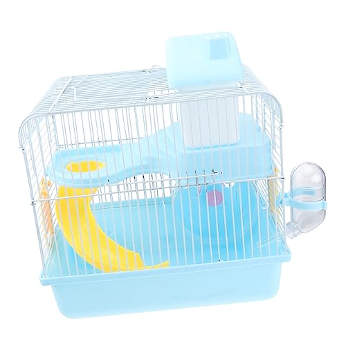 FRCOLOR 1stk Rattenkäfig Käfig Chinchilla-käfig Chinchilla-hamsterhaus Hamsterleitern Spielzeug Basiskäfig Für Hamsterrennmäuse Käfig Im Freien Hasmter Villa Haustier Hamsterkäfig Reisen von FRCOLOR