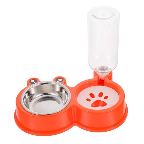 FRCOLOR 2 STK Haustiernapf Automatischer Wasserspender für Haustiere Wasserspender für Katzen Dog Bowl Hunde schüssel Katzennäpfe Katzennapf Essen Fall Futterspender für Katzen Zubringer von FRCOLOR