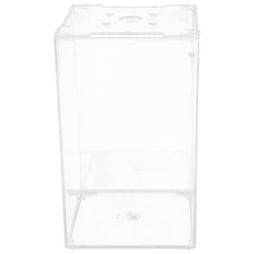 FRCOLOR 2 Stück Aquarium Transparente Zuchttrennwand Acryl Zuchtbrutschrank Fischzuchttanks Schreibtischaufsatz Terrarium Glasbehälter Terrarien Acryl Aquarium Tank Vase Baby Zart von FRCOLOR