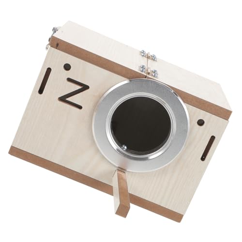 FRCOLOR 2 STK Papageien Zuchtbox Vogelnestdekoration Papageienzuchtbox Zubehör für hängende Nestpapageien vogelhaus hölzern das Vogelnest Vogelkäfig hängen Terrarium Vögel Weiß von FRCOLOR