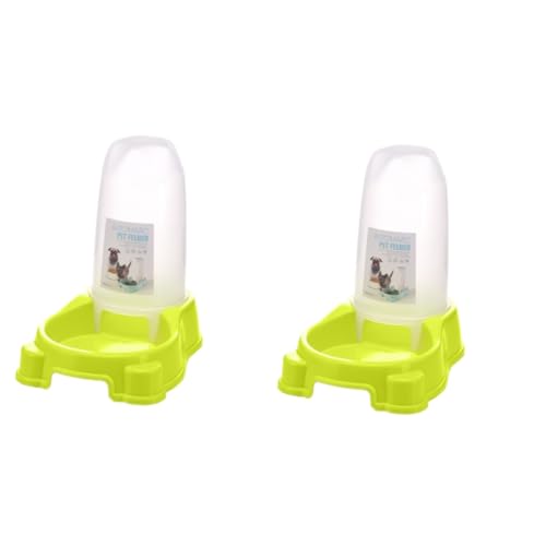 FRCOLOR 2St Außenschlauch Make-up-Feeder Wasserzufuhr Kombination Plattenanleger Futterautomat für Katzen und Hunde Futterautomat für Hunde automatisch Zubringer Katze Haustier Timer von FRCOLOR