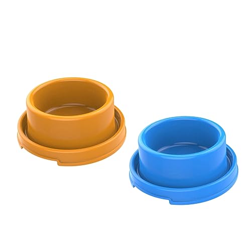 FRCOLOR 2St pet Supplies haustierbedarf Futterspender für Welpen Futterautomat für Katzen Hundenäpfe Hundefutter Futterspender für Haustiere Speisewasser Wasserschale von FRCOLOR