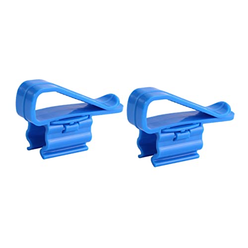 FRCOLOR 2st Eimer-Clip Befestigungsklemme Für Saubere Pumpe des Aquariums Schlauchklemme Für Aquarium-Filtration Aquariumhalterung Clip Aquarieneimer Wasserarmaturen Magnetische Bürste von FRCOLOR