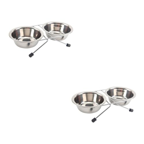 FRCOLOR Feeder Wassernapf Groß 2st Futter- Und Wassernäpfe Für Haustiere Haustierzubehör Hundefutter Und Wassernäpfe Wasserschale Haustiernapf Hundenapf Katzenfutter von FRCOLOR