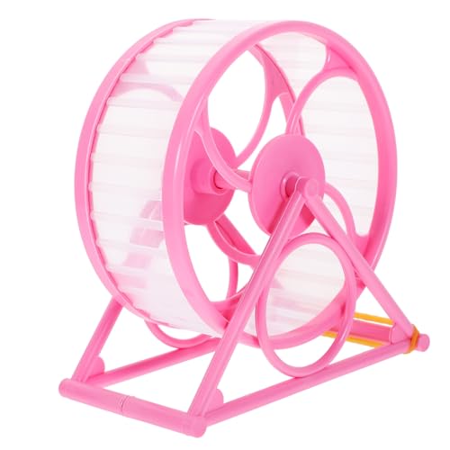 FRCOLOR 2st Hamster Läuft Hamster Laufrad Rad Für Kleine Tiere Hamsterrad Hamster Leises Rad Spielzeug Für Hamsterkäfige Bop Es Spielzeug Mäuse Laufband Sport Plastik von FRCOLOR