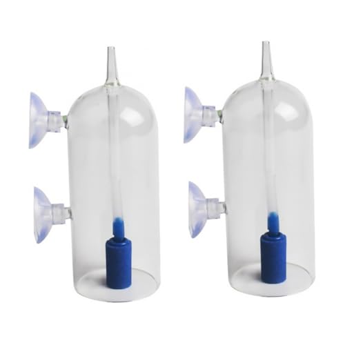 FRCOLOR 2st Sauerstofflöser Für Aquarien Luft-kit Blasenstein-diffusor Aquarienblasenstein Aquarium Pumpe Luftsprudler Für Aquarien Luftstein-Aquarium Fisch Glas Die Blase Einstellen von FRCOLOR