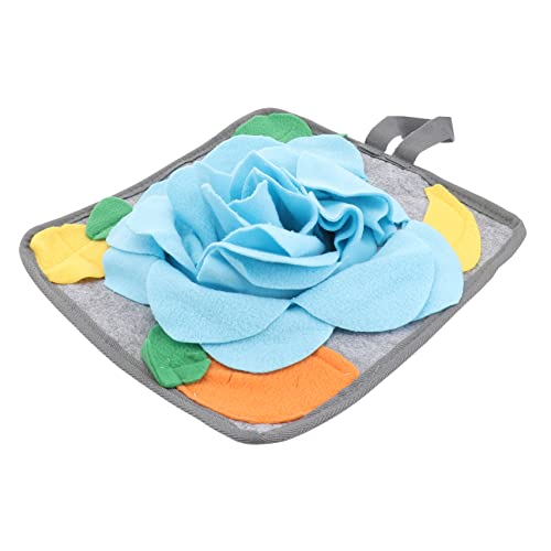 FRCOLOR 3 STK Kaninchen-schnüffelpad Fressnapf Waschbarer Läuferteppich Trainingspads Zum Schnüffeln Von Kaninchen Welpenfütterungs-trainingsmatte Polarfleece Puzzle Hundefutter Arbeit von FRCOLOR