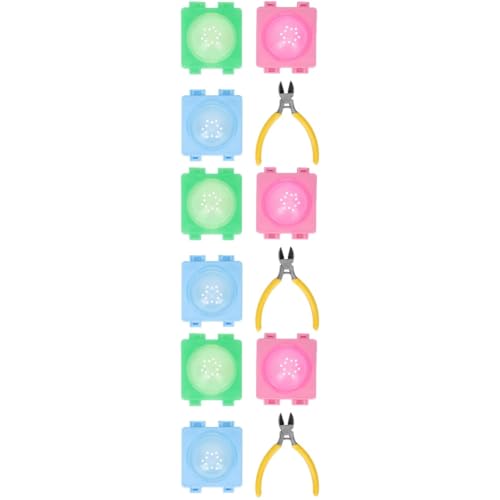 FRCOLOR Chinchilla 3 Sätze Hamster-tunnelstopfen DIY Tunnelröhrenstopper Chinchilla-röhrenstopfen Hamsterversorgung Chinchilla-röhrenende Chinchilla-röhren-schallwand Pipeline Käfig Eisen von FRCOLOR