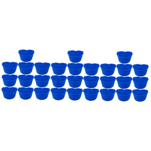 FRCOLOR 30 STK Taube Sandbecher Vogeltränke Feeder Cup Taubenfutter Wassergläser Vogel Fütterer Vogel Wasserbecher Vogelversorgung verdicken Vogelfütterer Krippe Zubringer Trinkbrunnen von FRCOLOR