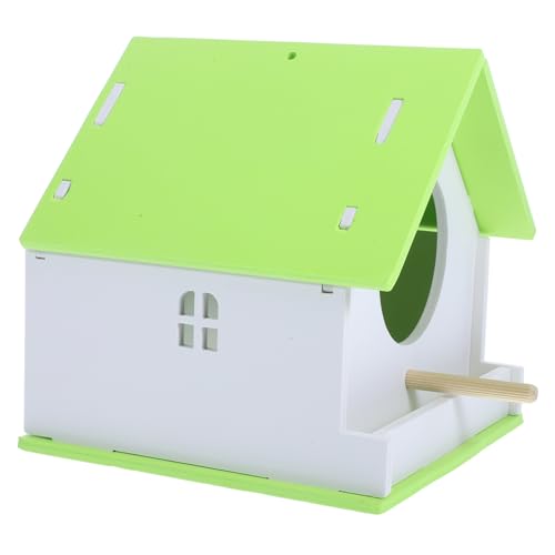 FRCOLOR 3St Vogelzubehör Vogelkäfige für Papageien Käfigbecher für Hühner Papageienhaus Vogel inkubation Tasche Brutkasten für Vögel Vogelnest Langen Terrarium Inkubator Bambus von FRCOLOR