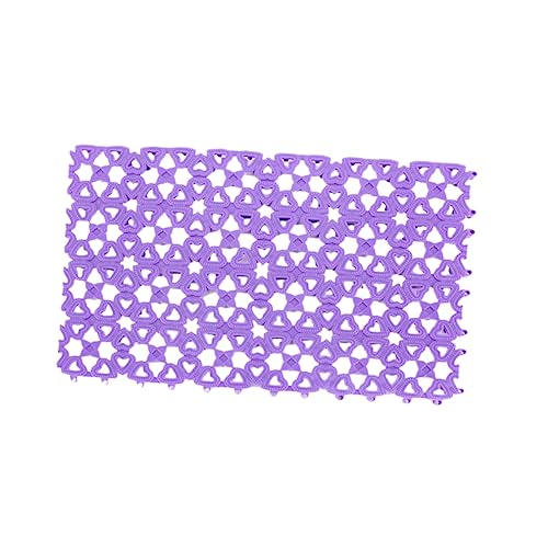 FRCOLOR Hundematten 3St pet Supplies haustierbedarf katzennapf unterlage Doormat Haustierkäfig Haustiermatte Badablaufpad rutschfeste hundekäfigmatte hundebox Matte Bodenmatte Violett von FRCOLOR