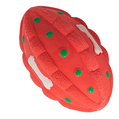 FRCOLOR 3St Kauspielzeug Interactive Dog Toys Drachenspielzeug Apportierspielzeug für Hunde Spielzeug für draußen Plüschspielzeug für Hunde in Fruchtform von FRCOLOR