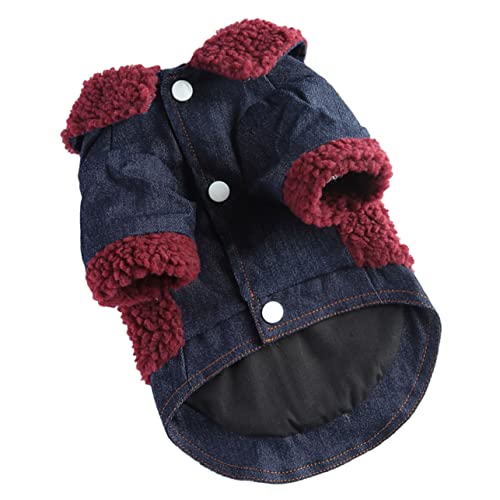 FRCOLOR 3st Kleidung Für Haustiere Kleiner Hund Wintermantel Warme Kleidung Für Hunde Hundemäntel Für Den Winter Warmhaltende Hundebekleidung Welpe Winddicht Einstellen Polyester von FRCOLOR