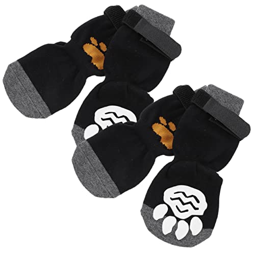 FRCOLOR 4 Stück Haustier Hund Socken Hundebedarf Baumwolle Weihnachten von FRCOLOR