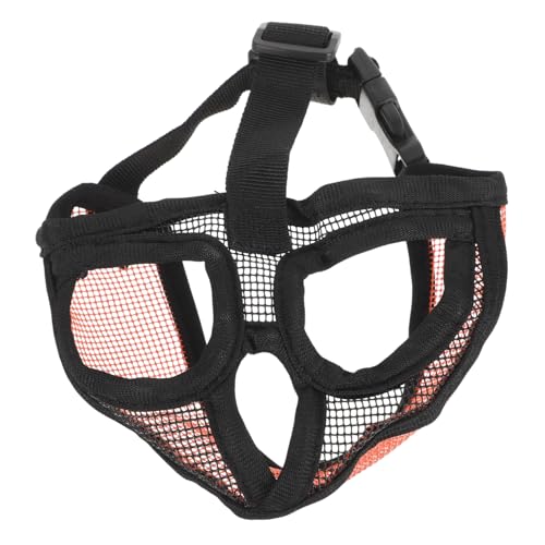 FRCOLOR 4 Stück Schnauze Hundebesitzer hundegurt Hunde Halstuch Hunde Training hundezubehör Hundehalsband Hunde tragetuch Yingdou Gesichtsmaske Hündchen Haustier Hundemaul Nylon Netz von FRCOLOR