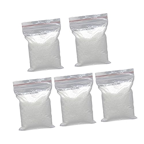 FRCOLOR 5 Packungen Sand Für Fischbecken Farbiger Bastelsand Ziersand Für Aquarien Sandmalerei Für Kinder Dekorativer Sand Aquariensand Für Pflanzen Sandhandwerk Kopfsteinpflaster Aquarium von FRCOLOR