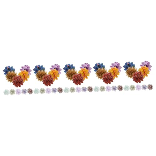 FRCOLOR 50 Stück Hundebogen Haustierhalsband Blumen Befestigung Am Hundehalsband Schleife Zur Hundepflege Hundehalsband Anhänger Zubehör Für Die Hundepflege Kätzchen Spitze Charme von FRCOLOR