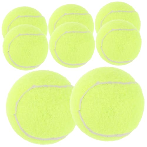 FRCOLOR 8st Tennis Trainieren Interaktives Spielzeug Für Hunde Haustiere Holen Spielzeug Hundekaubälle Spielzeug Interaktives Hundespielzeug Welpenspielzeug Kind Der Hund Beißball Gummi von FRCOLOR