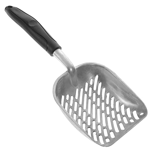 FRCOLOR Haustierzubehör Hundestreu Schaufel Katzenstreu Schaufel Schaufel kleine Tierschaufel cat Litter Shovel katzenstreu schippe Metall Müllschaufel Schaufel Artefakt von FRCOLOR