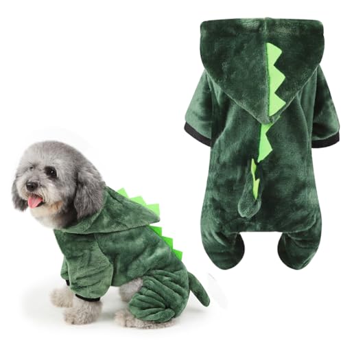 FRCOLOR Drachenhundekostüm Kostüm Hund Halloweenkostüm Hundebekleidung Für Große Hunde Drachenkostüm Für Hunde Hund Drachen Kostüm Großes Hundekostüm Fleecejacke Hundekleidung Karikatur von FRCOLOR