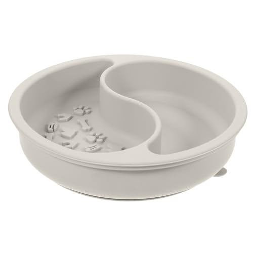 FRCOLOR Katzenfutternapf Aus Silikon Slowing Dog Bowl – Design Sicheres Haustierzubehör für Welpen von FRCOLOR