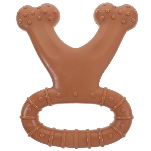 FRCOLOR Großes Hundespielzeug Tragbares Molares Spielzeug Kauspielzeug Für Haustiere Backenzahnspielzeug Für Hunde Gewürzt Robustes Hundespielzeug Welpenzubehör Nylon Der Hund Unzerstörbar von FRCOLOR