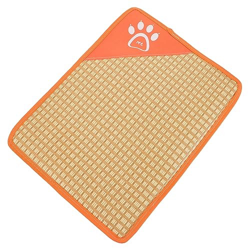 FRCOLOR Haustiermatte Sommer hundeschlafmatte kleines Katzenbett Hundebett Hundezwinger drinnen Hundeunterlagen Katze schlafmatte Hundenest Kühlmatte atmungsaktiv Kätzchenbett Boden von FRCOLOR