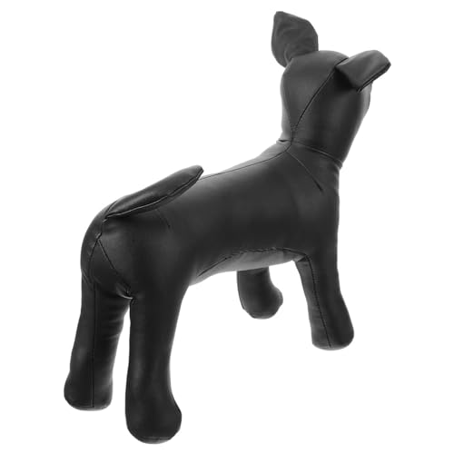 FRCOLOR Haustiermodell Schaufensterpuppe für Hundekleidung Schaufensterpuppe für Tierhandlungen Modelle Präsentationsständer für Hundebekleidung Welpenbekleidungsmodell der Hund Bulldogge von FRCOLOR