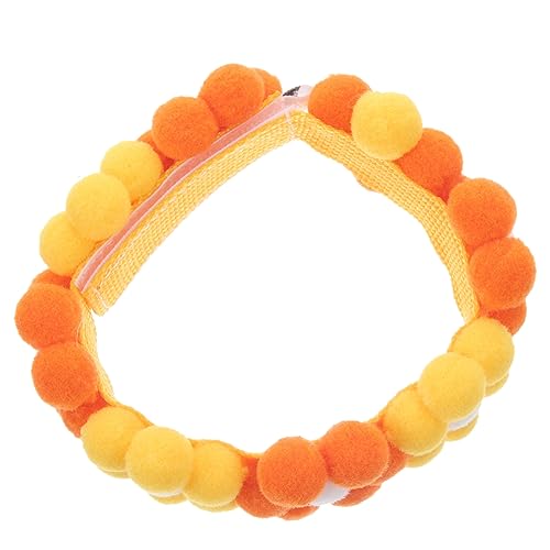 FRCOLOR Hundehalsband für Große Hunde Tragbare Hundeblume für Halsband Bequem Wiederverwendbar für Partys von FRCOLOR