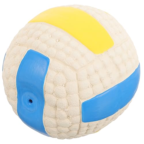 FRCOLOR Hundespielzeugball Hunde Quietschender Ball Quietschendes Spielzeug Für Kleine Hunde Kauspielzeug Für Hunde Kleines Hundespielzeug Welpenbälle Hundeball Der Hund Backenzahn Gummi von FRCOLOR