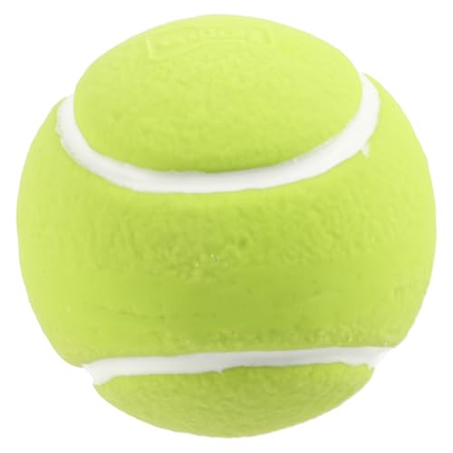 FRCOLOR Hundespielzeugball Spielball Für Haustiere Hundesportball Hundespielzeug Für Aggressive Kauspielzeug Interaktives Hundespielzeug Lustiges Hundespielzeug Gummi Kleiner Hund Tennis von FRCOLOR