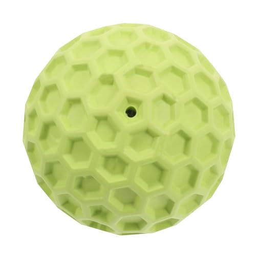 FRCOLOR Hundespielzeugball Tennis Kauspielzeug Welpenspielzeug Kicherball Für Hunde Apportierspielzeug Für Hunde Beißspielzeug Für Welpen Welpenbälle Bälle Für Hunde Zum Apportieren Gummi von FRCOLOR