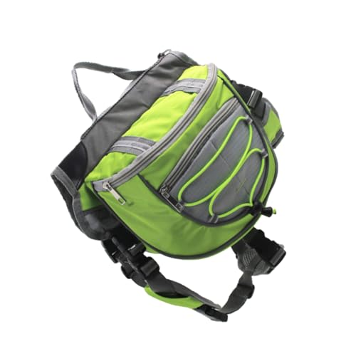 FRCOLOR Rucksack Für Haustier Wanderrucksäcke Wander-tagesrucksäcke Reiserucksack Rucksäcke Haustiergeschirr Große Campingtasche Für Hunde Hund Satteltasche Wanderhundetasche Großer Hund von FRCOLOR