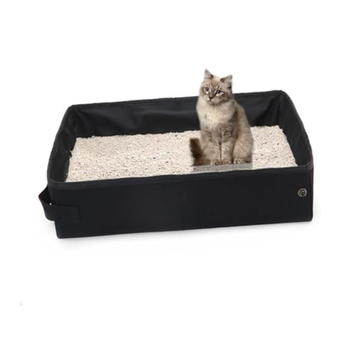 FRCOLOR Kasten Katzenkot Haustiersachen Ersatzpfanne für Hundebox Katzenklo katzenstreu dustbin Katzentoilette Katzenbedarf Falten Katzenzubehör Katzennapf Mülleimer von FRCOLOR