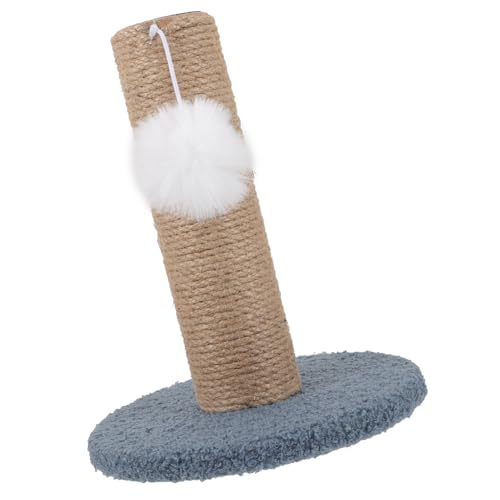 FRCOLOR Klettergerüst Für Katzen Blaue Accessoires Haustierzubehör Krallenkratzer Für Katzen Interaktive Katzenbälle Transportbox Hamster Dekorativer Katzenkratzer Kätzchen Versorgung MDF von FRCOLOR