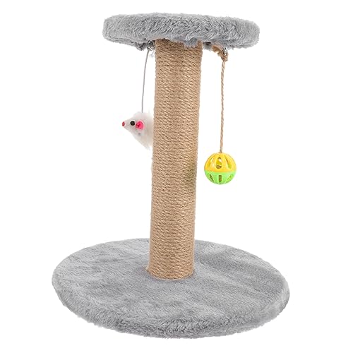 FRCOLOR Kratzbaum Für Katzen Aus Sisal Katzenkratzbrett Katzenkratzturm Wiederverwendbarer Kratzbaum Entzückender Katzenkratzer Kletterbaum Für Katzen Vertikal Katzenbaum Massivholz von FRCOLOR