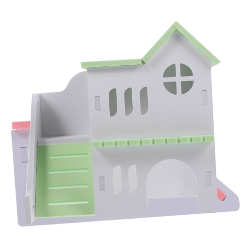 FRCOLOR Meerschweinchen-Labyrinth Hamsternest Häschenhäuser Aus Holz Hamsterhauskammer Hamsterspielplatz Kleintierversteck Aus Holz Rattenversteck -ananasbett Eichhörnchen Kleines PVC von FRCOLOR