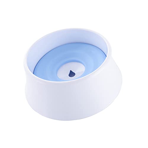 FRCOLOR Pet Slow Feeder Napf Wasserspender Für Katzen Wasserspender Für Hunde Auslaufsichere Wasserschüssel Trinkwasserzubringer Slow-Feeder-Dish Hohe Kapazität Reisen Nicht Nasser Mund von FRCOLOR